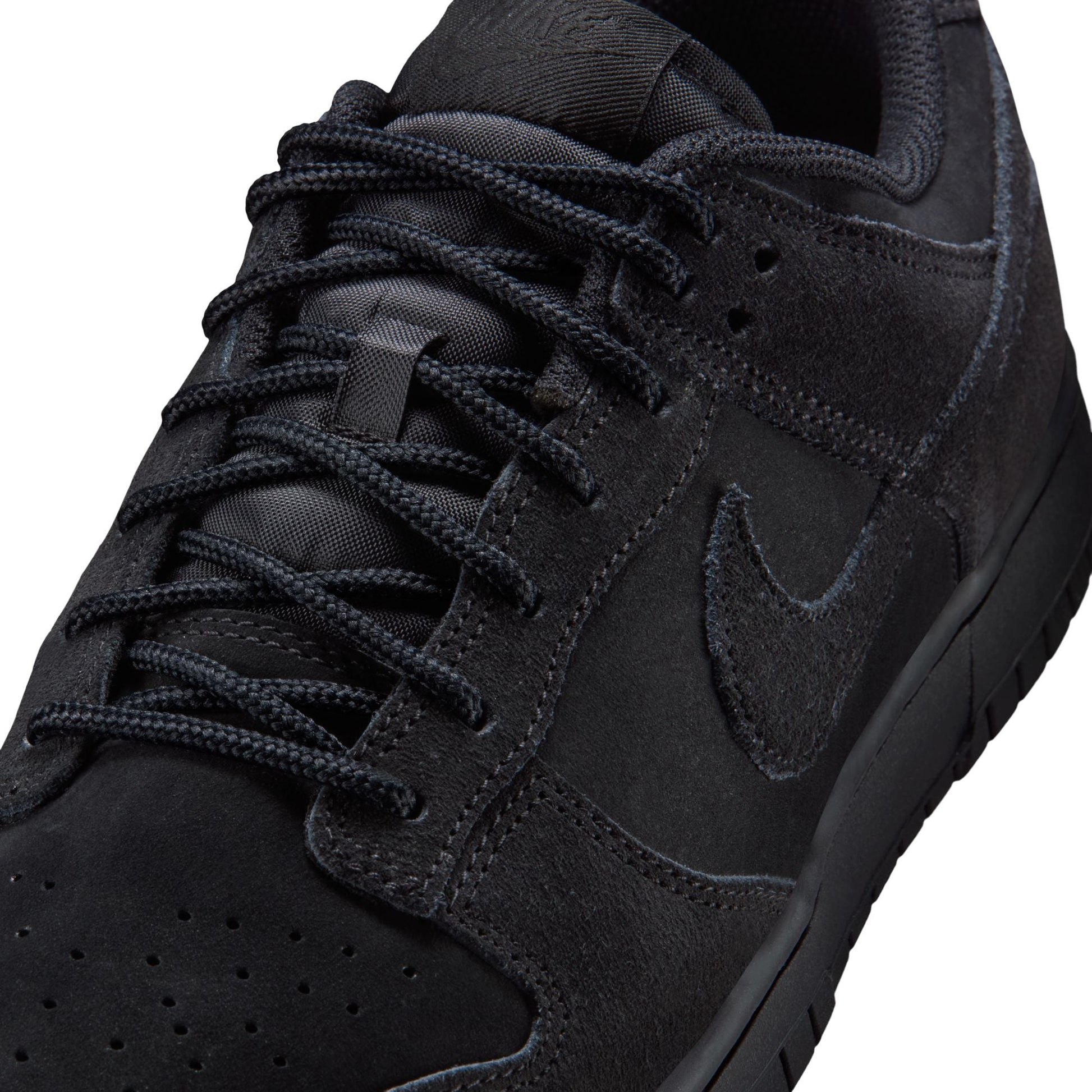 Nike Mens Dunk Low Retro SE - Triple Black Denim Exchange