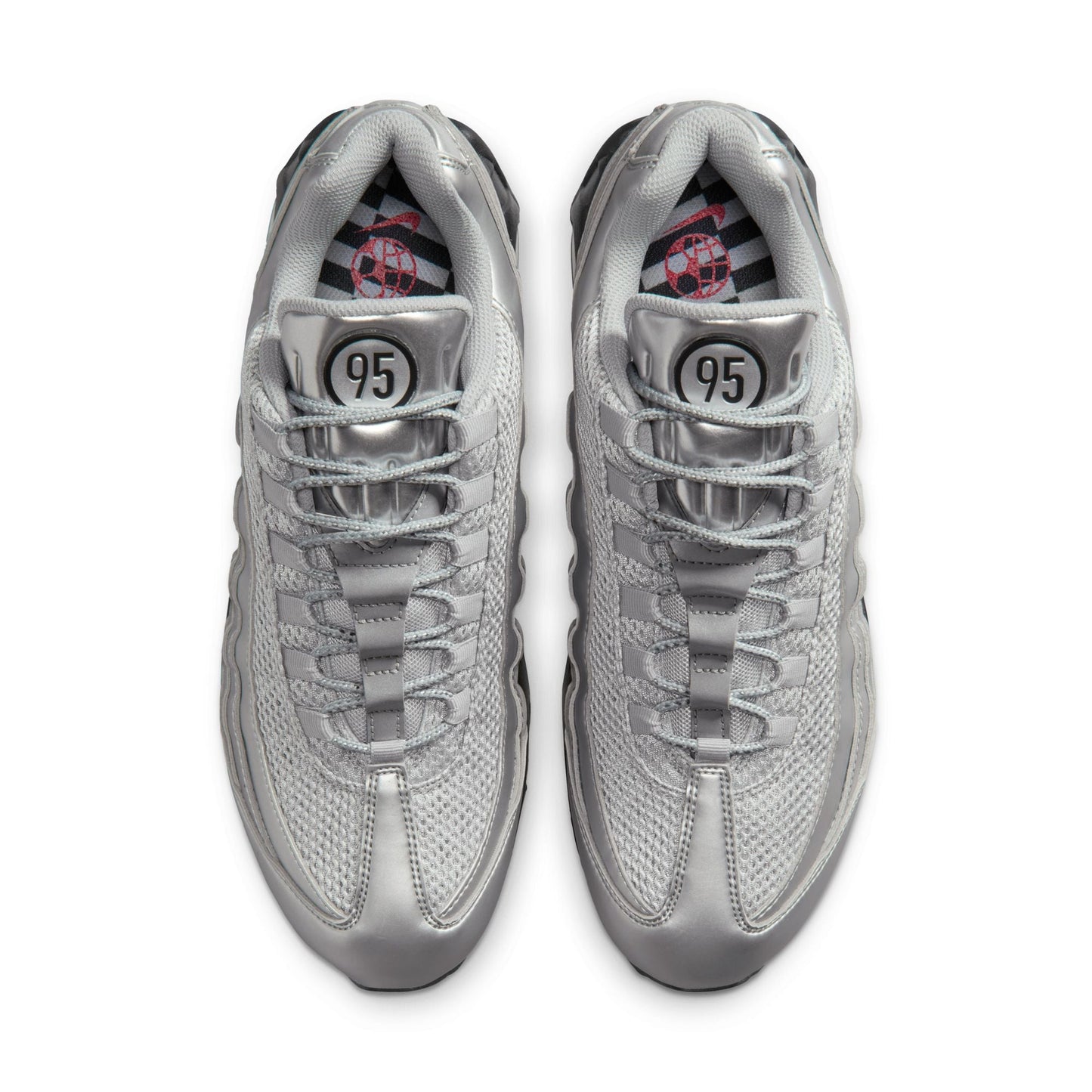 Nike Mens Air Max 95 - Metallic Silver Denim Exchange