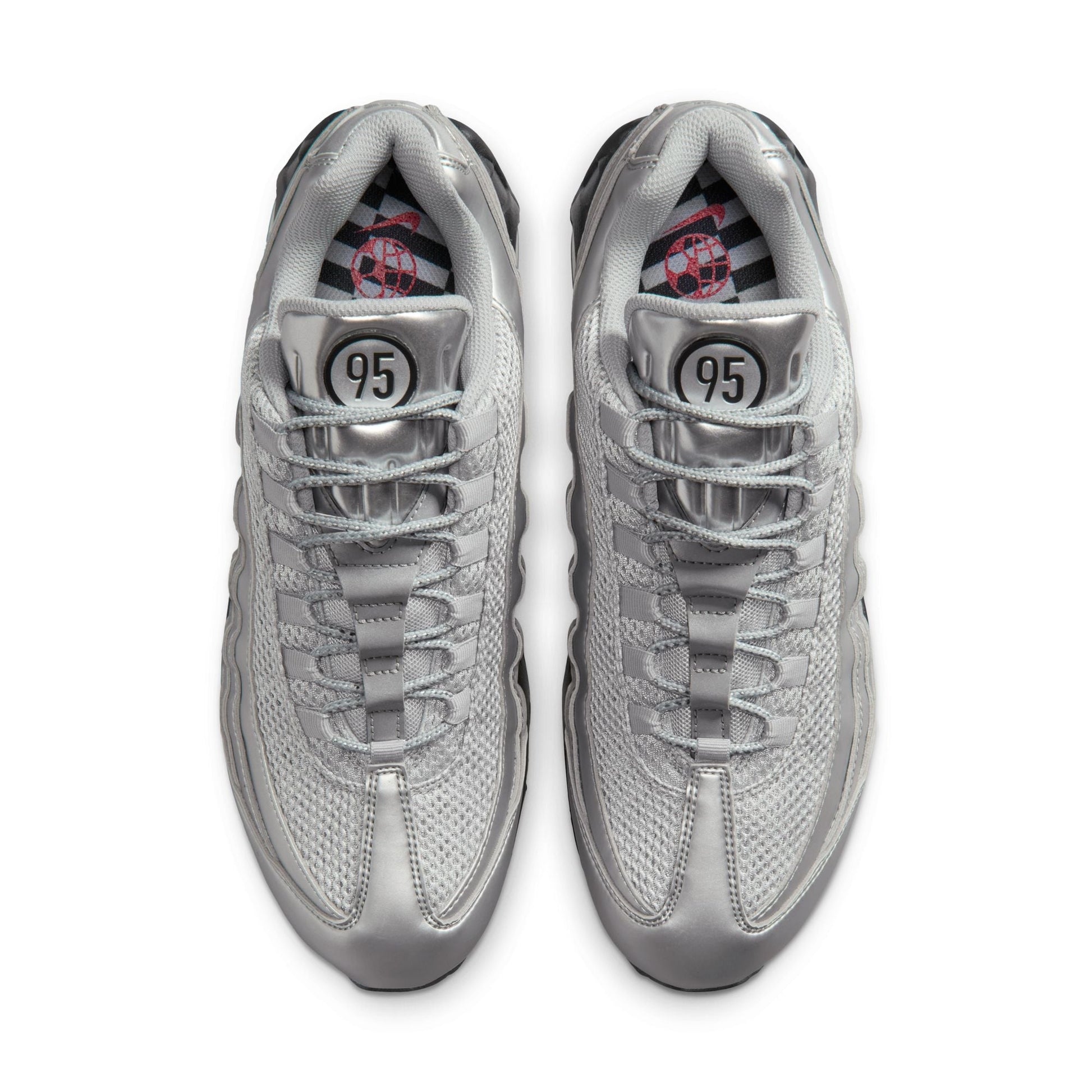 Nike Mens Air Max 95 - Metallic Silver Denim Exchange
