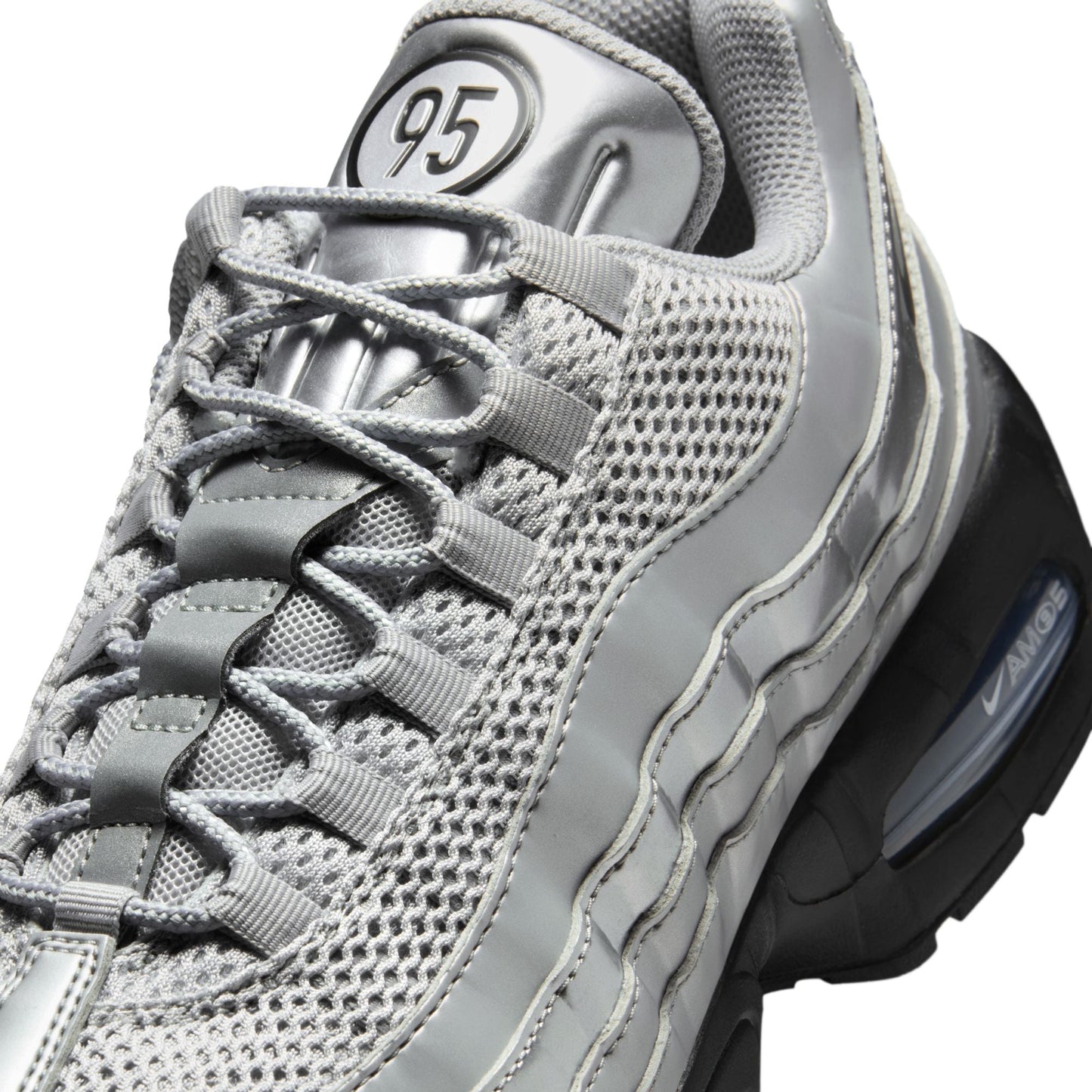 Nike Mens Air Max 95 - Metallic Silver Denim Exchange