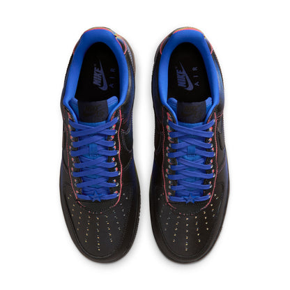 Nike Mens Air Force 1 Low Retro - Black/Racer Blue Denim Exchange