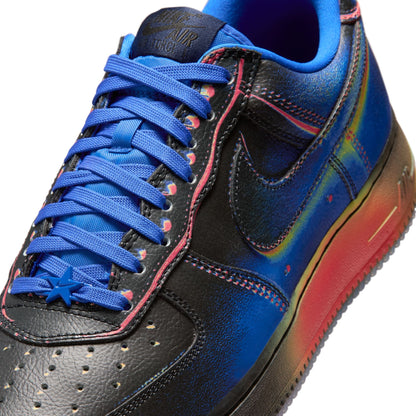 Nike Mens Air Force 1 Low Retro - Black/Racer Blue Denim Exchange