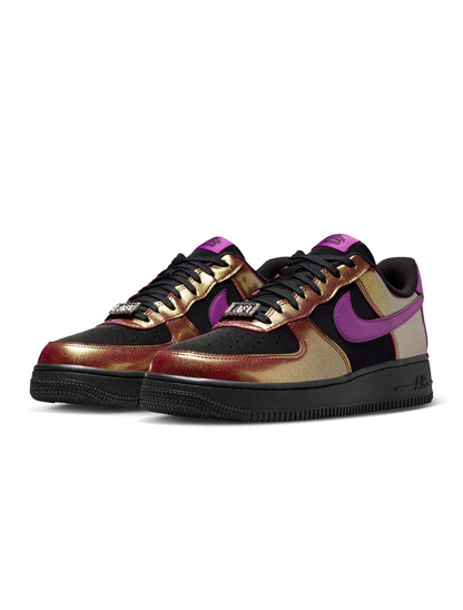 Nike Mens Air Force 1 ’07 Lv8 - Black/Bold Berry Denim Exchange