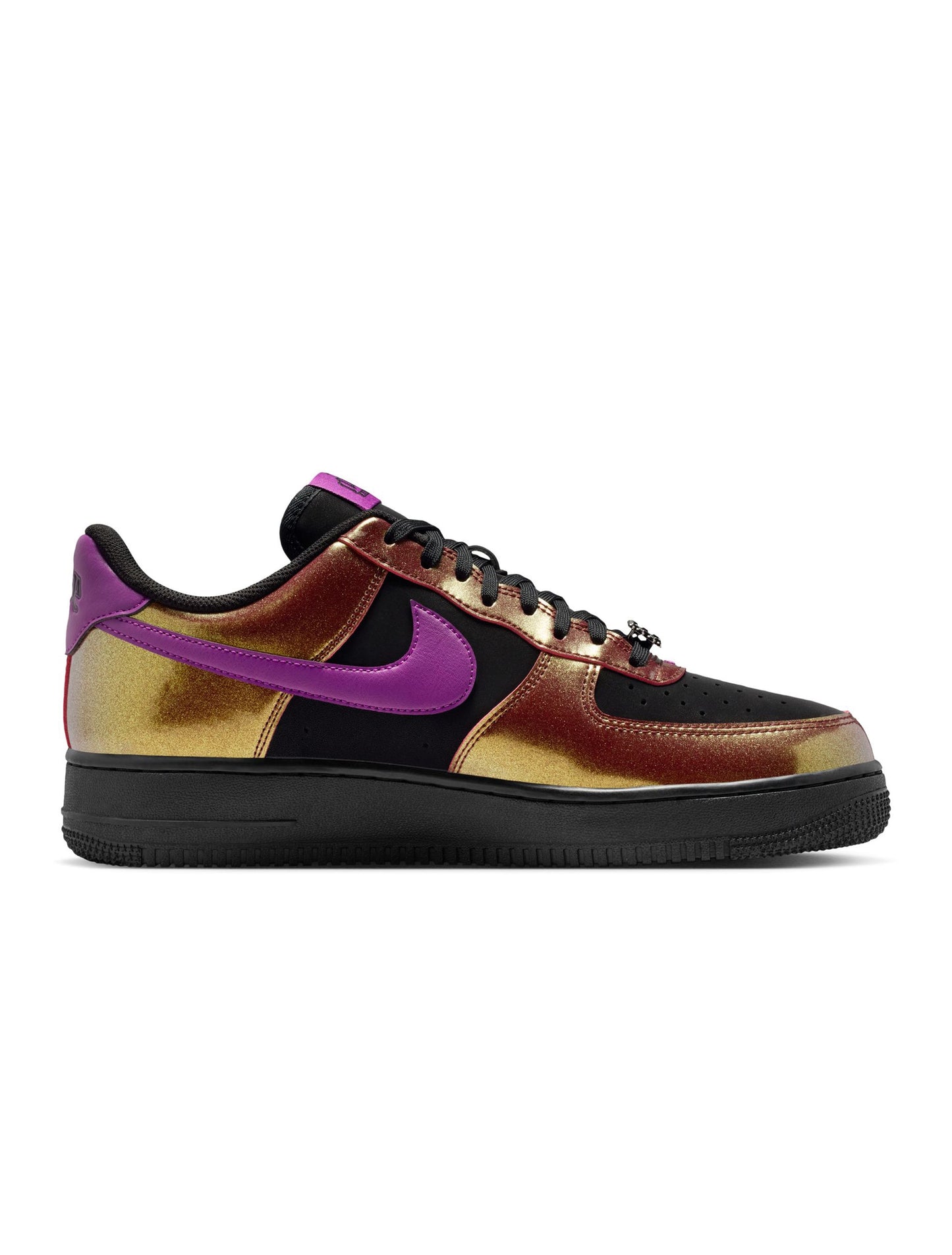 Nike Mens Air Force 1 ’07 Lv8 - Black/Bold Berry Denim Exchange