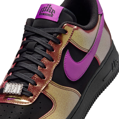 Nike Mens Air Force 1 ’07 Lv8 - Black/Bold Berry Denim Exchange