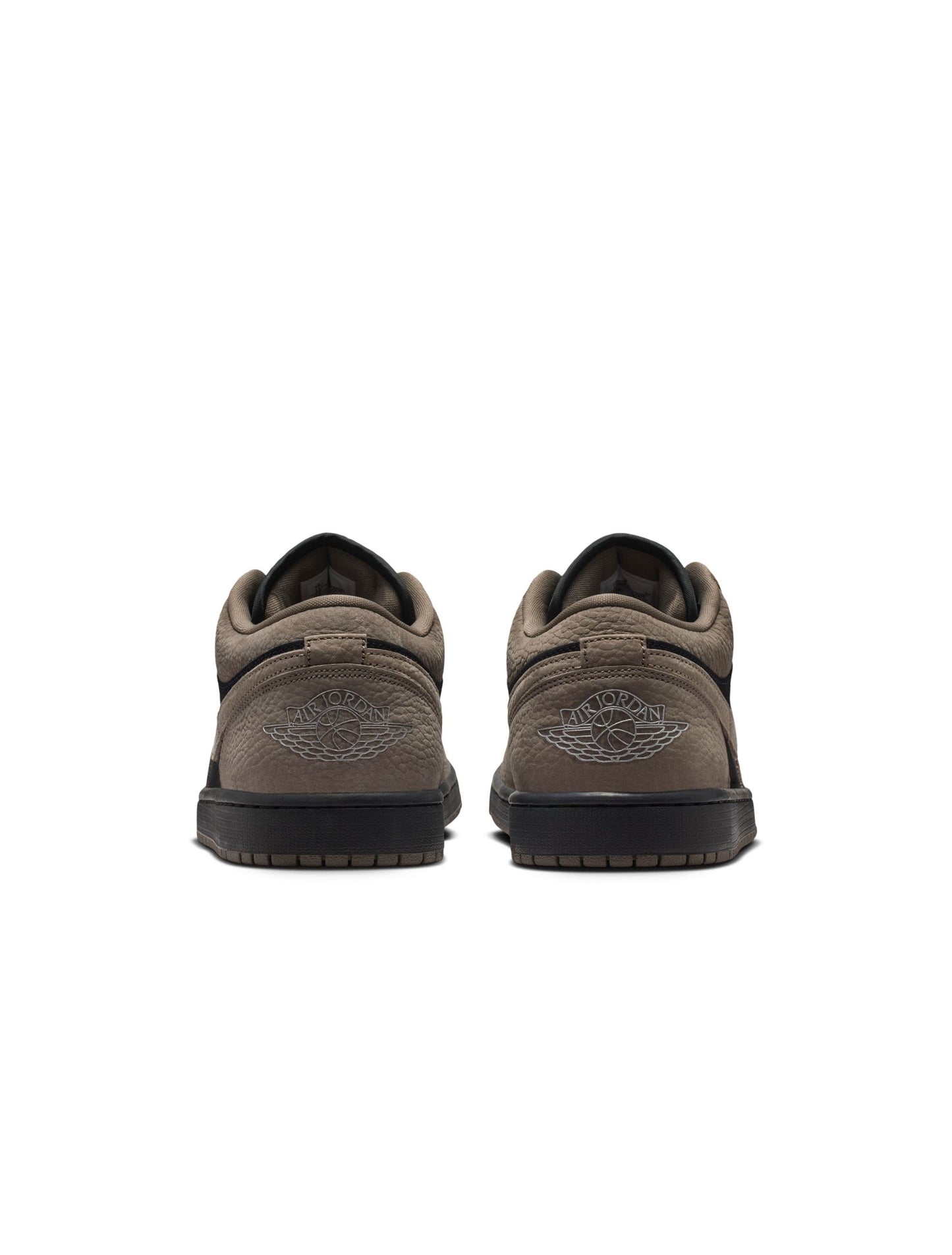 Air Jordan Mens 1 Low SE - Black/Olive Grey Denim Exchange