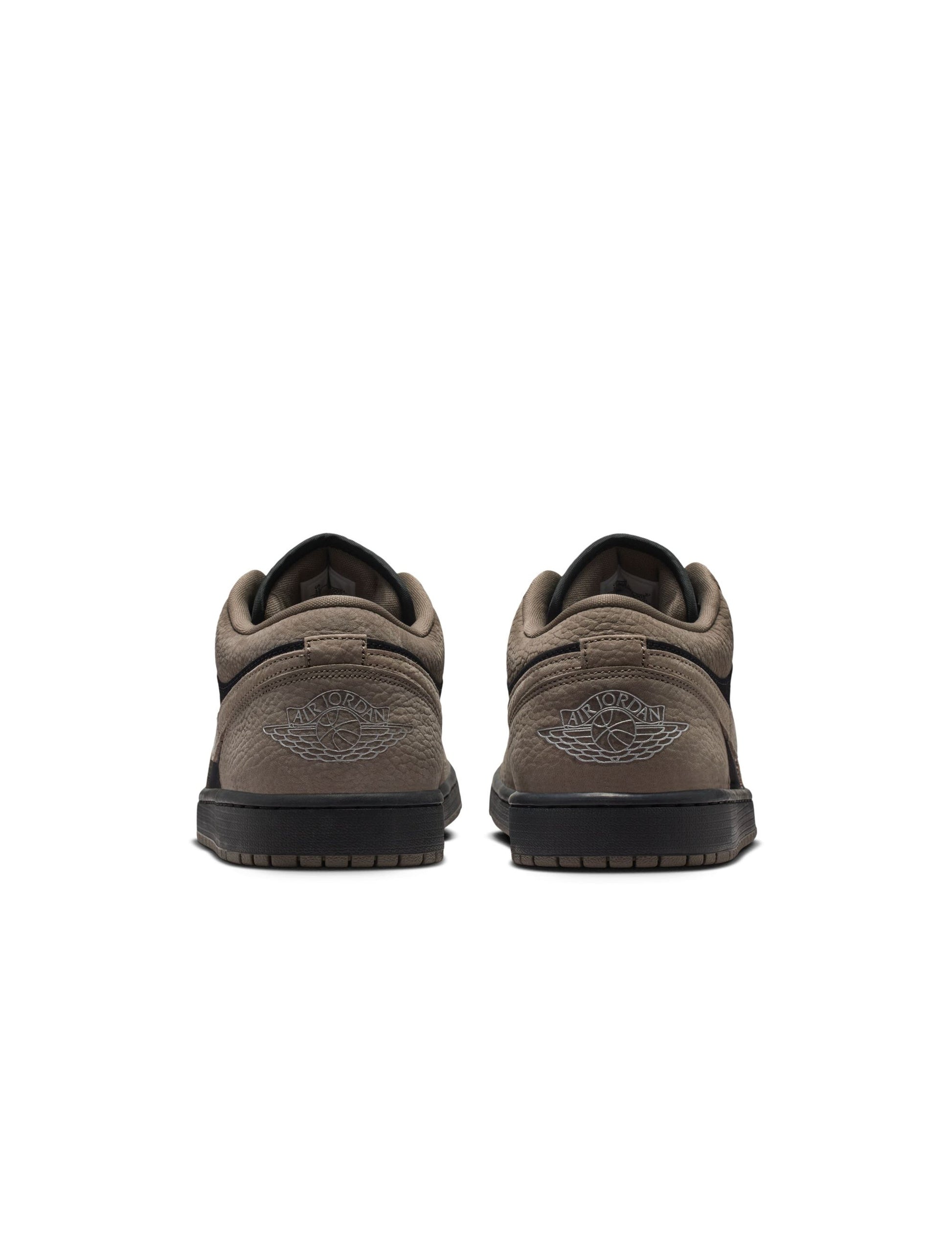 Air Jordan Mens 1 Low SE - Black/Olive Grey Denim Exchange