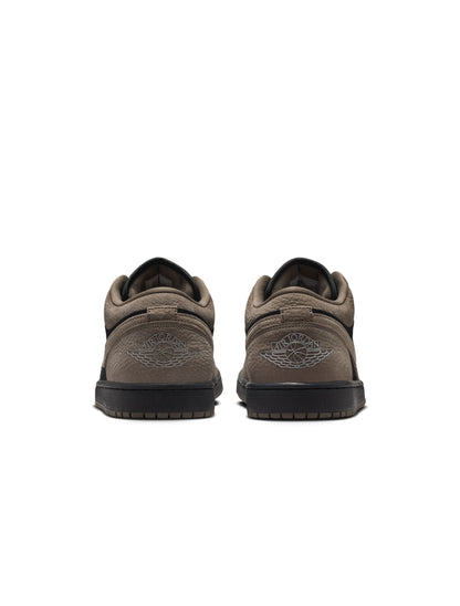 Air Jordan Mens 1 Low SE - Black/Olive Grey Denim Exchange