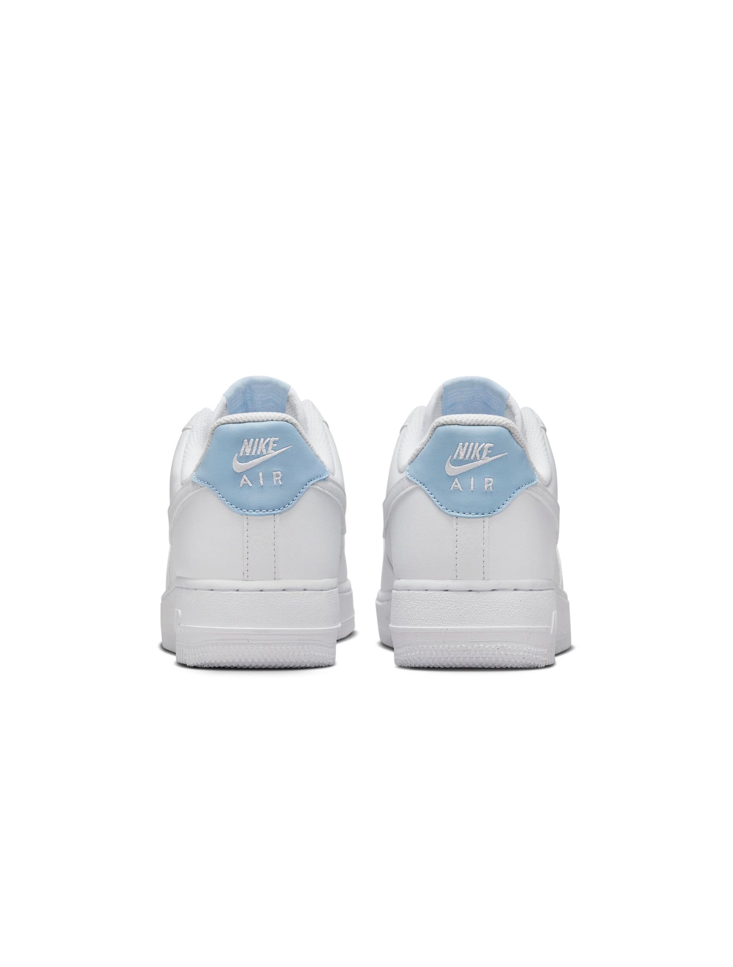 Nike Womens Air Force 1 '07 White/Light Armory Blue Denim Exchange