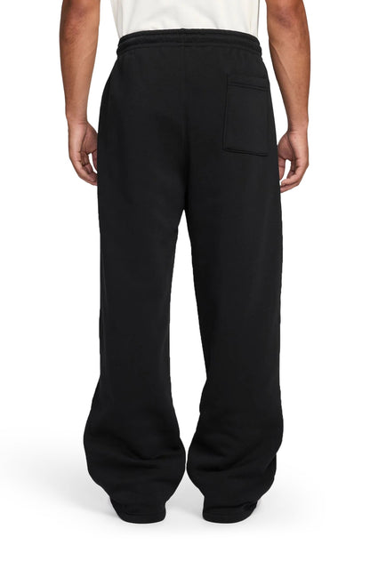 Air Jordan Mens Oversized Open-Hem Sweatpants -  Black Denim Exchange