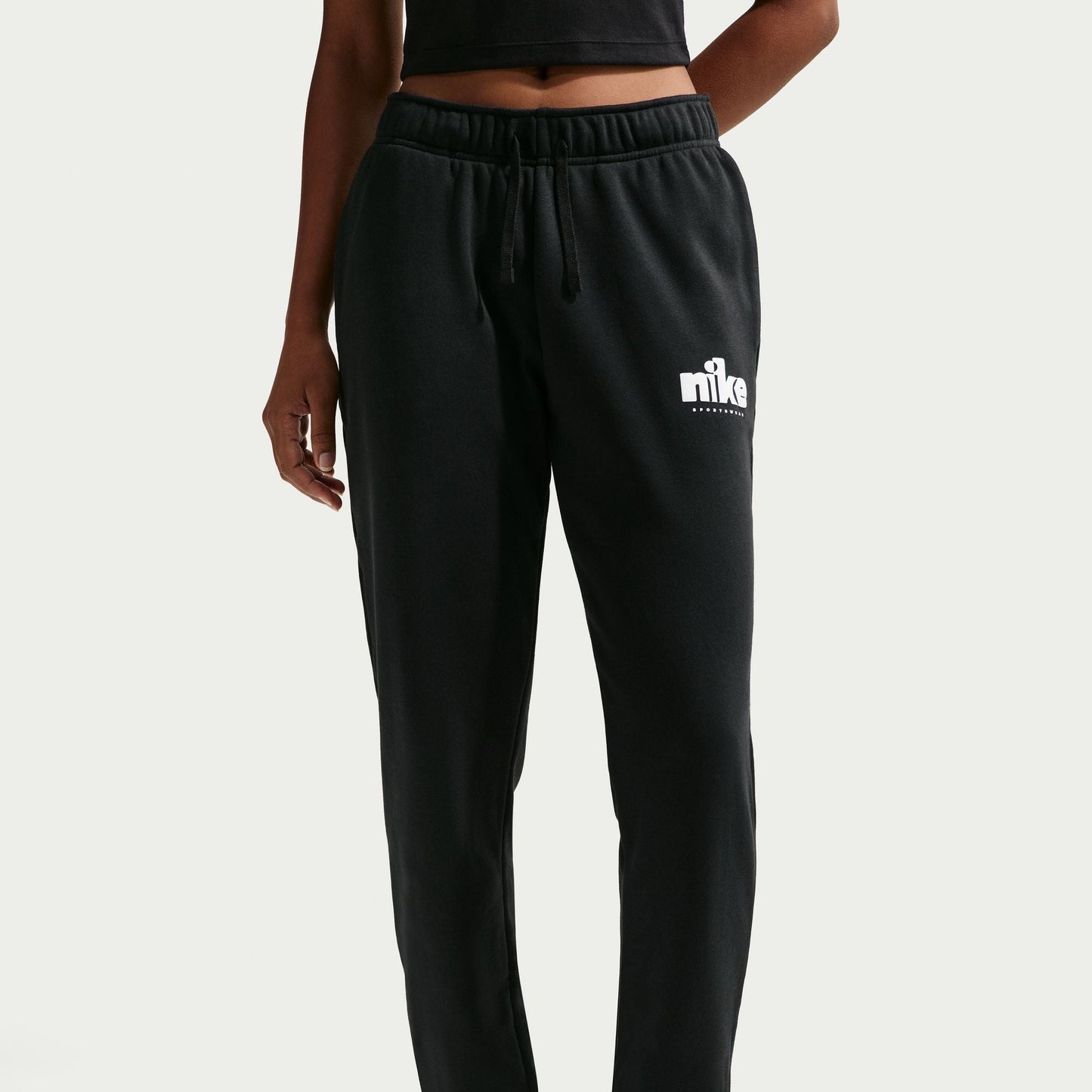 Nike Womens Mid-Rise Pants - Black Denim Exchange