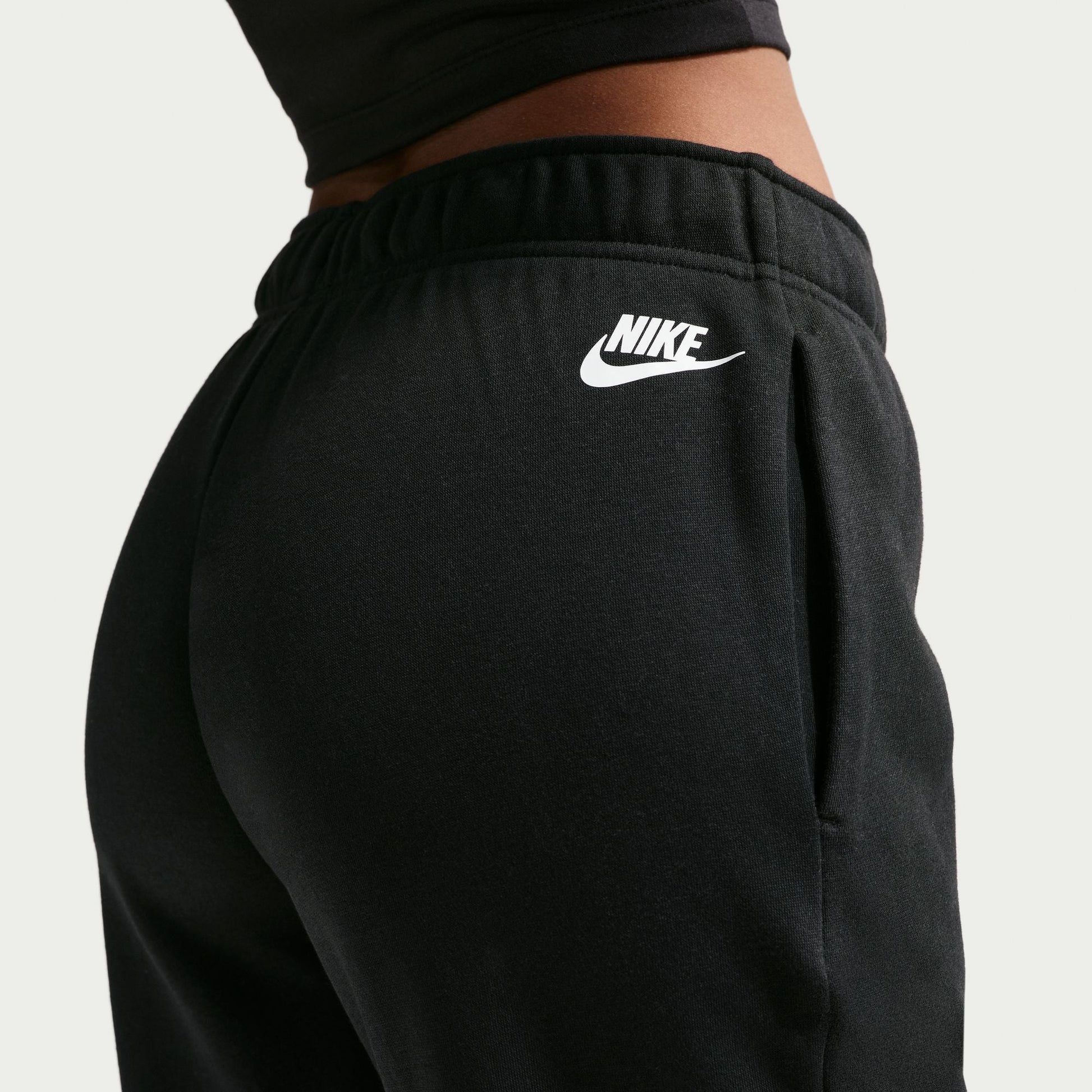 Nike Womens Mid-Rise Pants - Black Denim Exchange