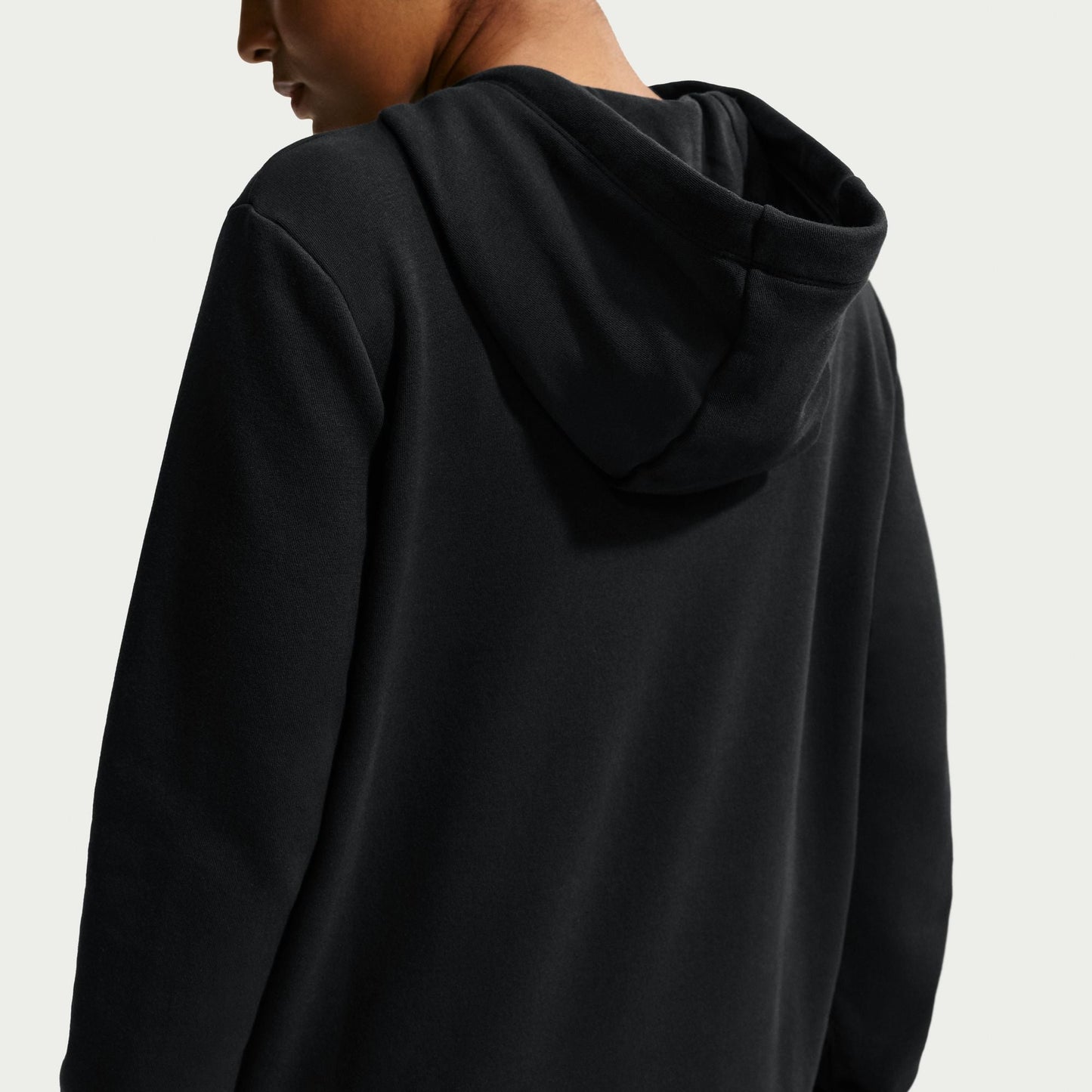 Nike Womens Fleece Graphic Pullover Hoodie - Black Denim Exchange