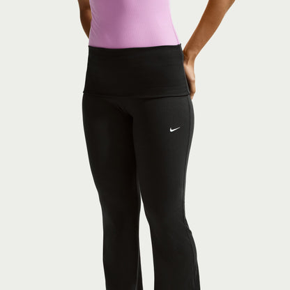 Nike Womens Chill Knit Tight Ribbed Pants - Black Denim Exchange