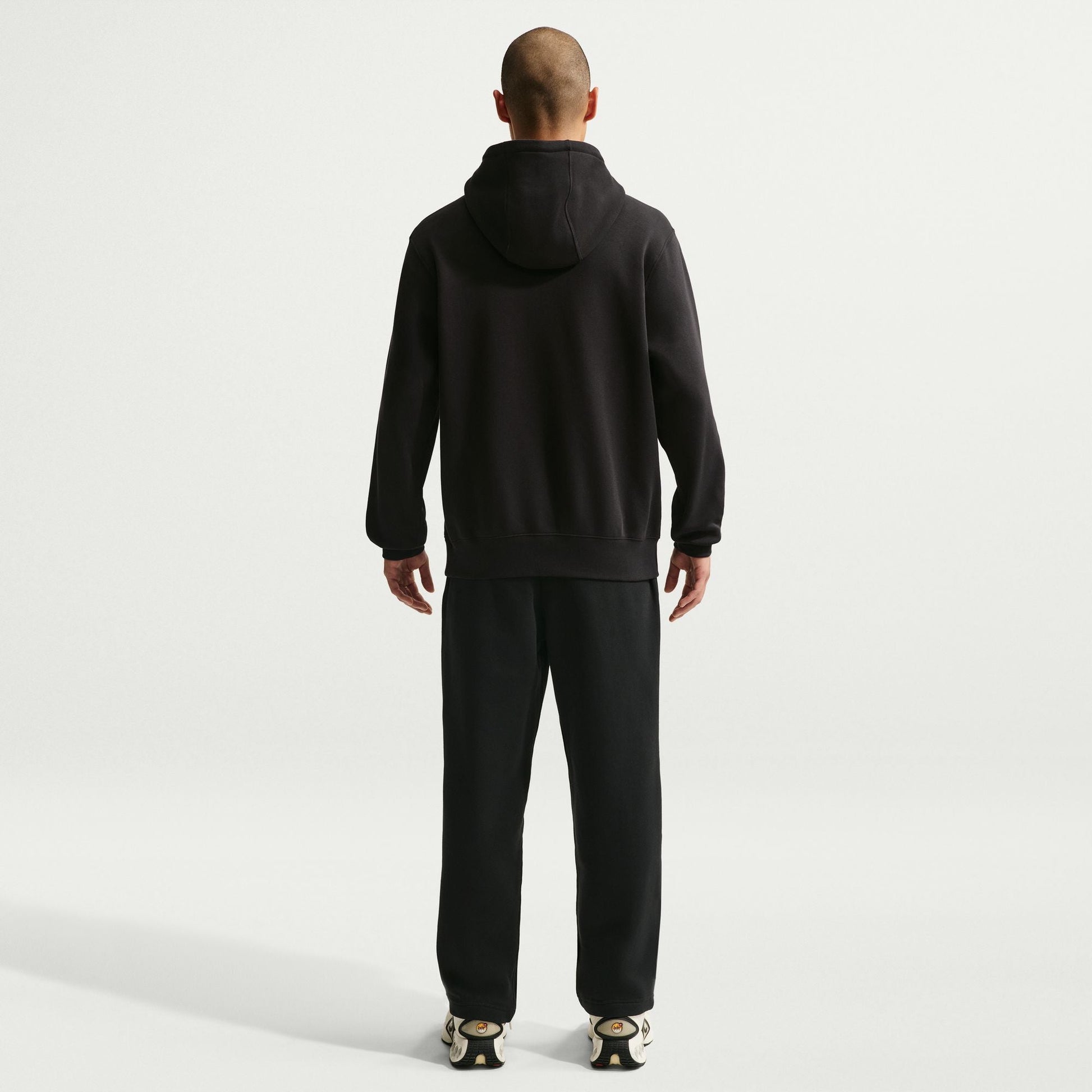 Nike Mens Fleece Hoodie - Black Denim Exchange
