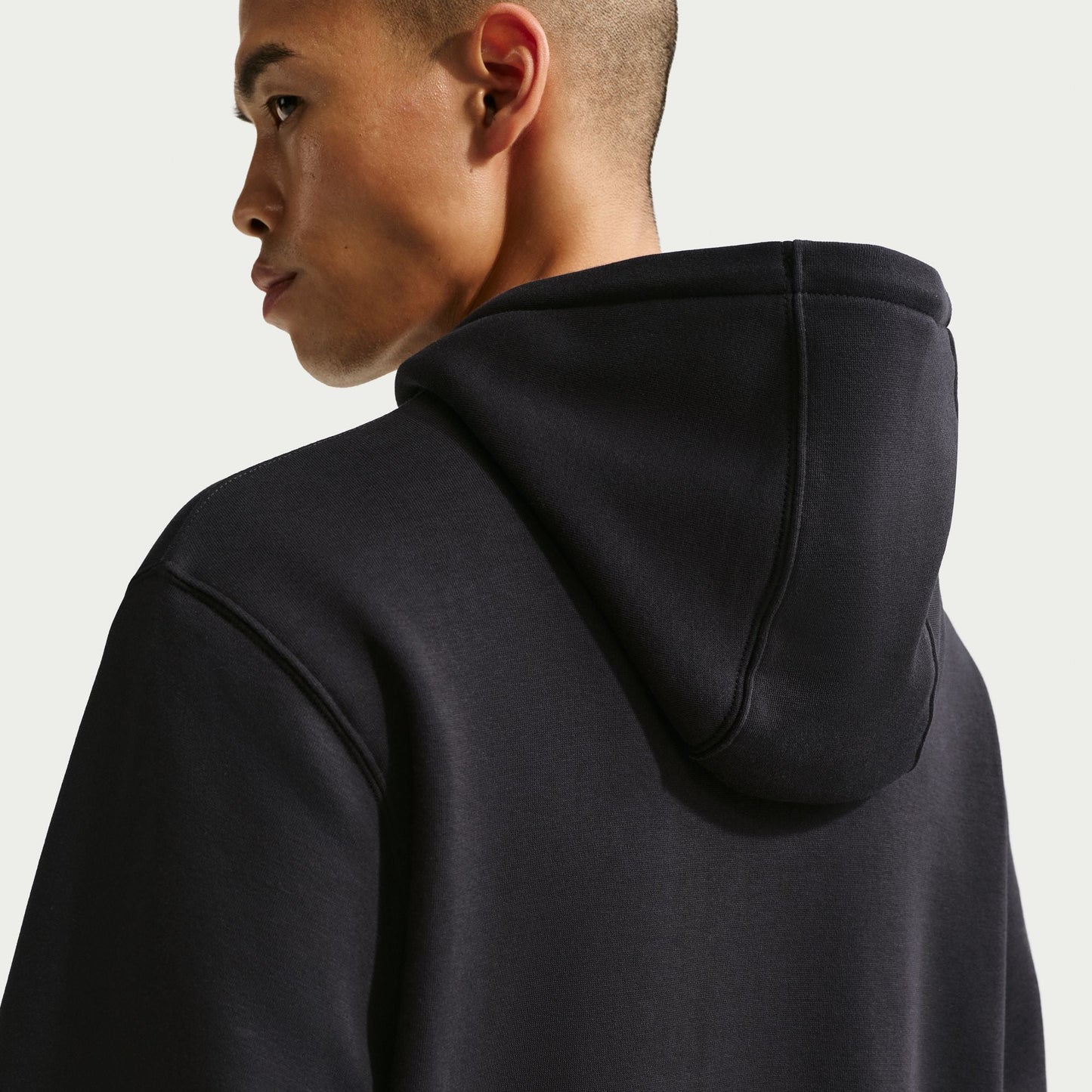 Nike Mens Fleece Hoodie - Black Denim Exchange