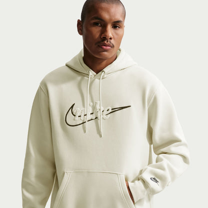 Nike Mens Fleece Hoodie - Light Khaki Denim Exchange