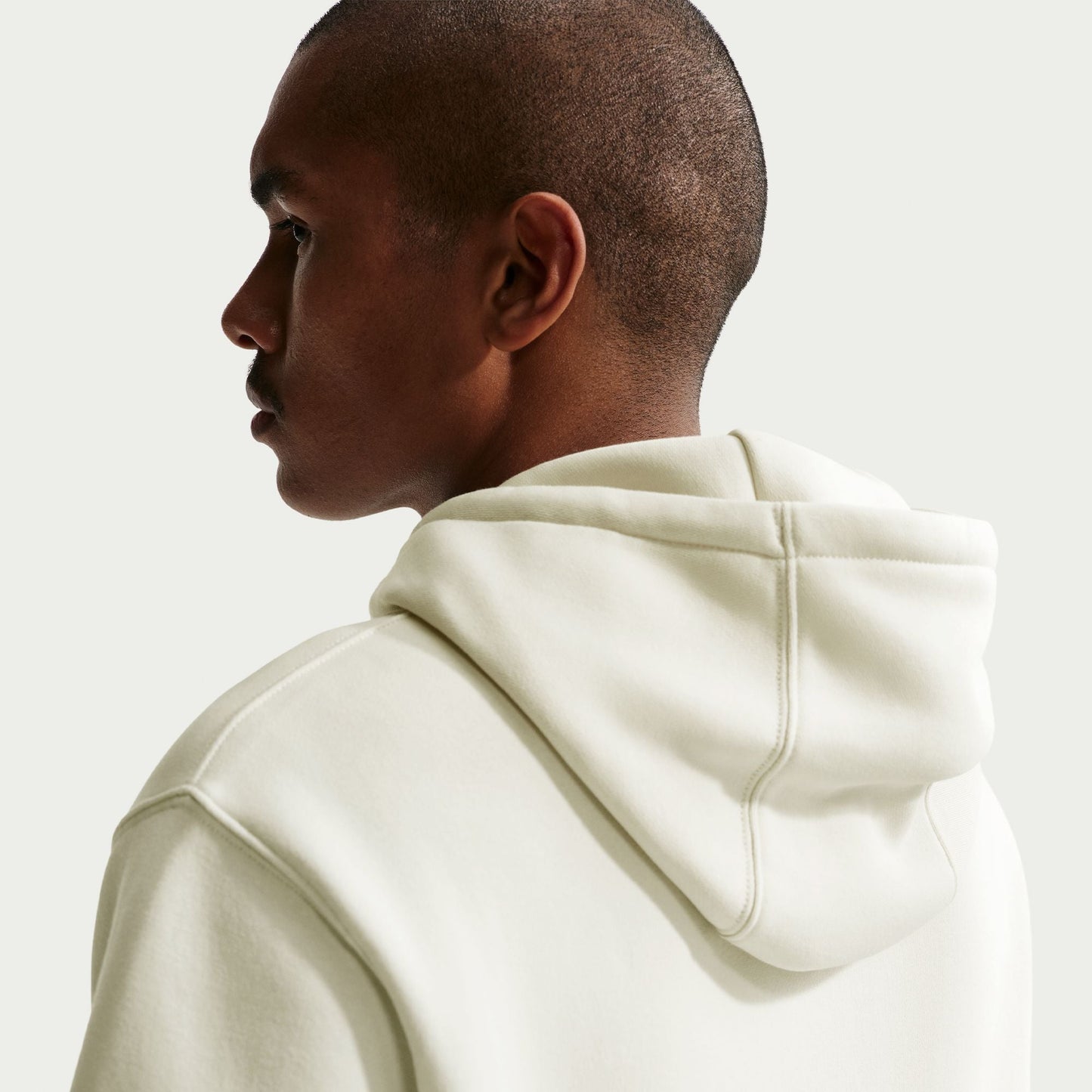 Nike Mens Fleece Hoodie - Light Khaki Denim Exchange