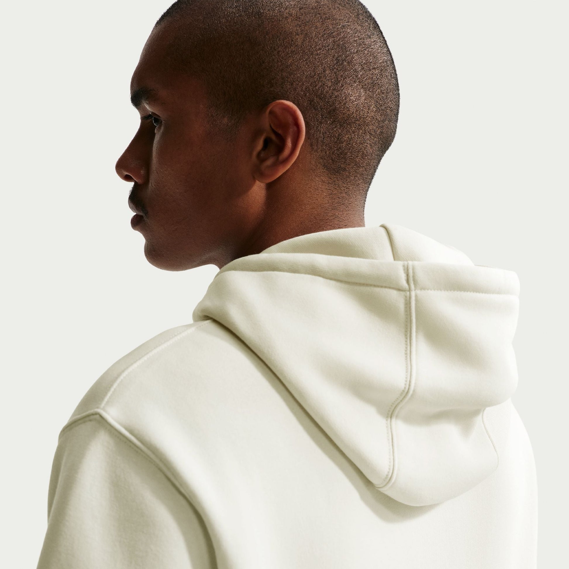 Nike Mens Fleece Hoodie - Light Khaki Denim Exchange