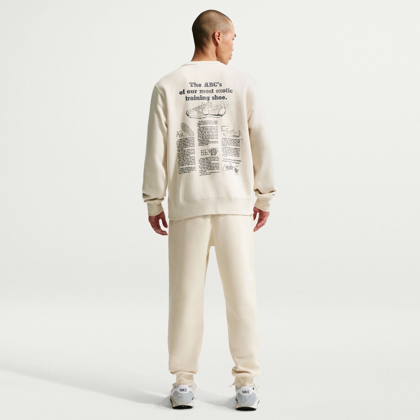 Nike Mens Fleece Joggers - Light Khaki Denim Exchange