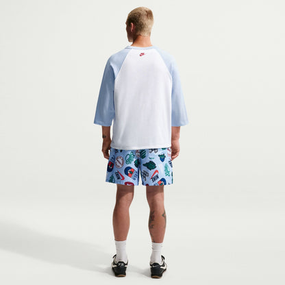 Nike Mens Sportwear Club Woven Flow Shorts - Hydrogen Blue Denim Exchange
