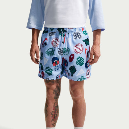 Nike Mens Sportwear Club Woven Flow Shorts - Hydrogen Blue Denim Exchange
