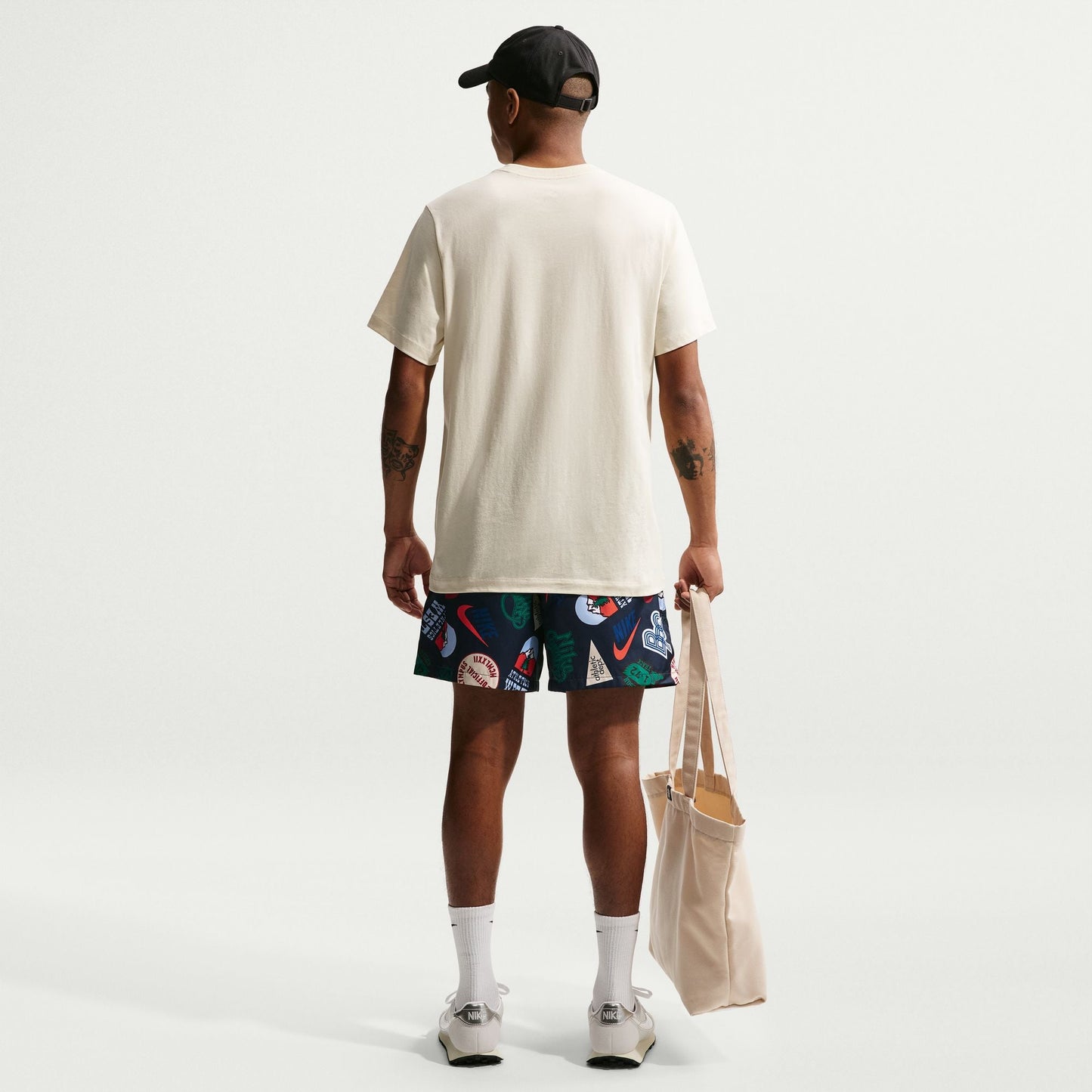 Nike Mens Sportswear Club Woven Shorts - Obsidian/Khaki Denim Exchange