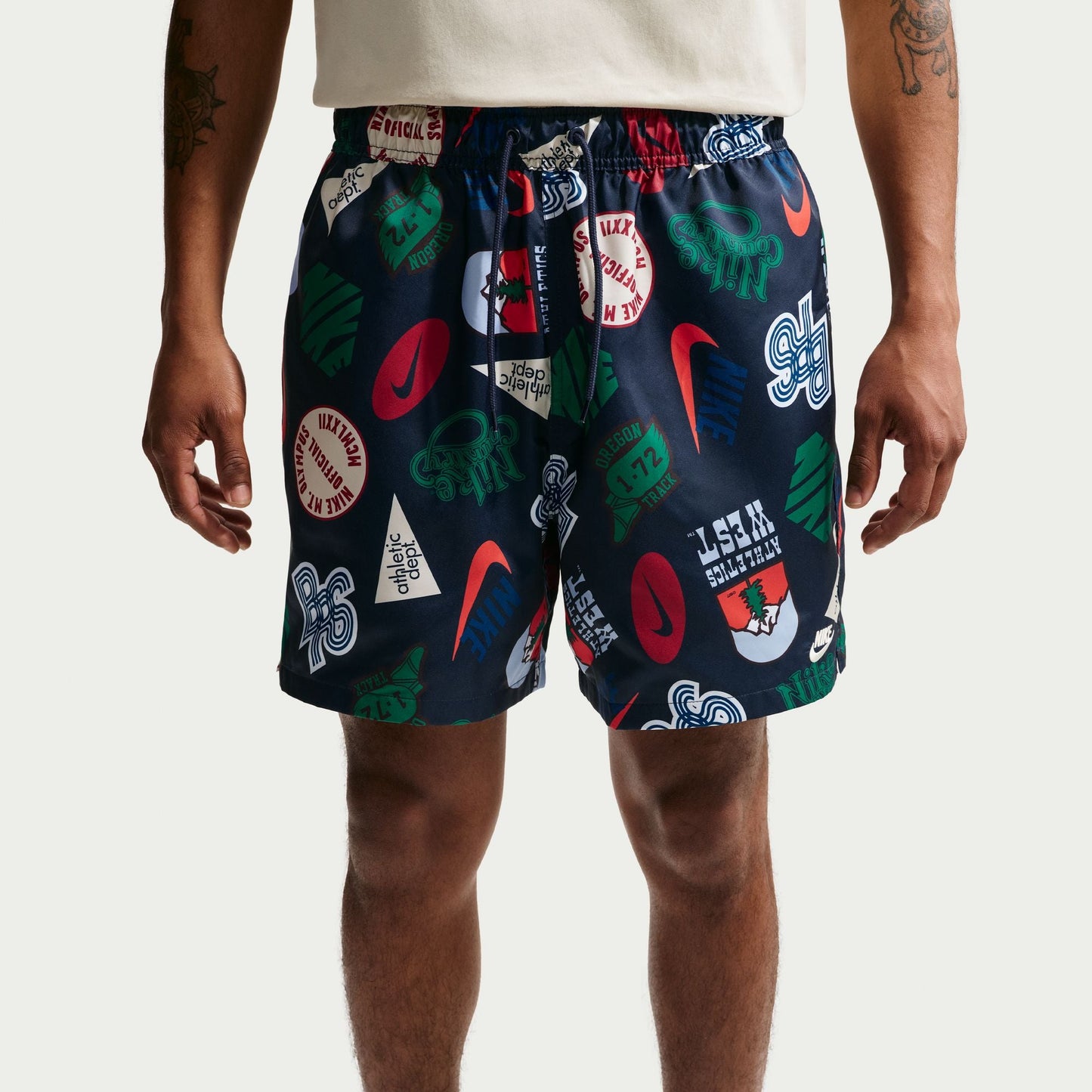 Nike Mens Sportswear Club Woven Shorts - Obsidian/Khaki Denim Exchange