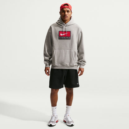 Nike Mens Solo Swoosh Hoodie - Grey/White Denim Exchange