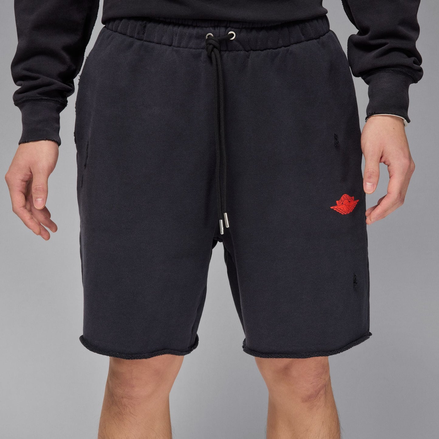 Air Jordan Mens Rare Air Shorts- Black Denim Exchange