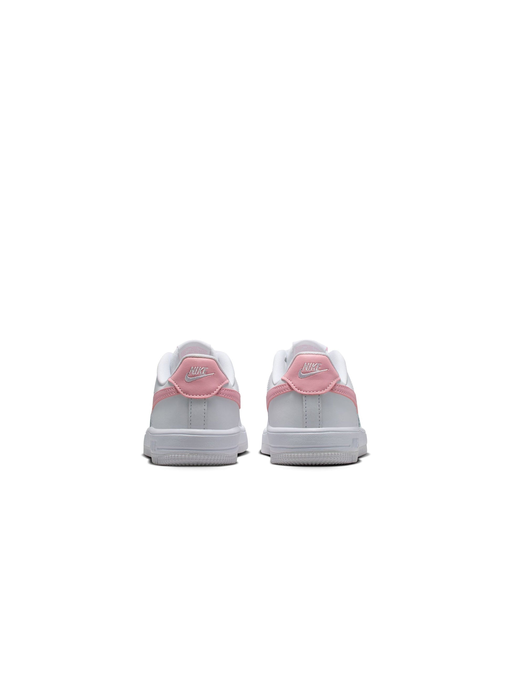 Nike (PS) Force 1 Low - White/Soft Pink Denim Exchange