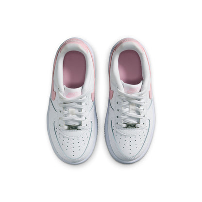 Nike (PS) Force 1 Low - White/Soft Pink Denim Exchange