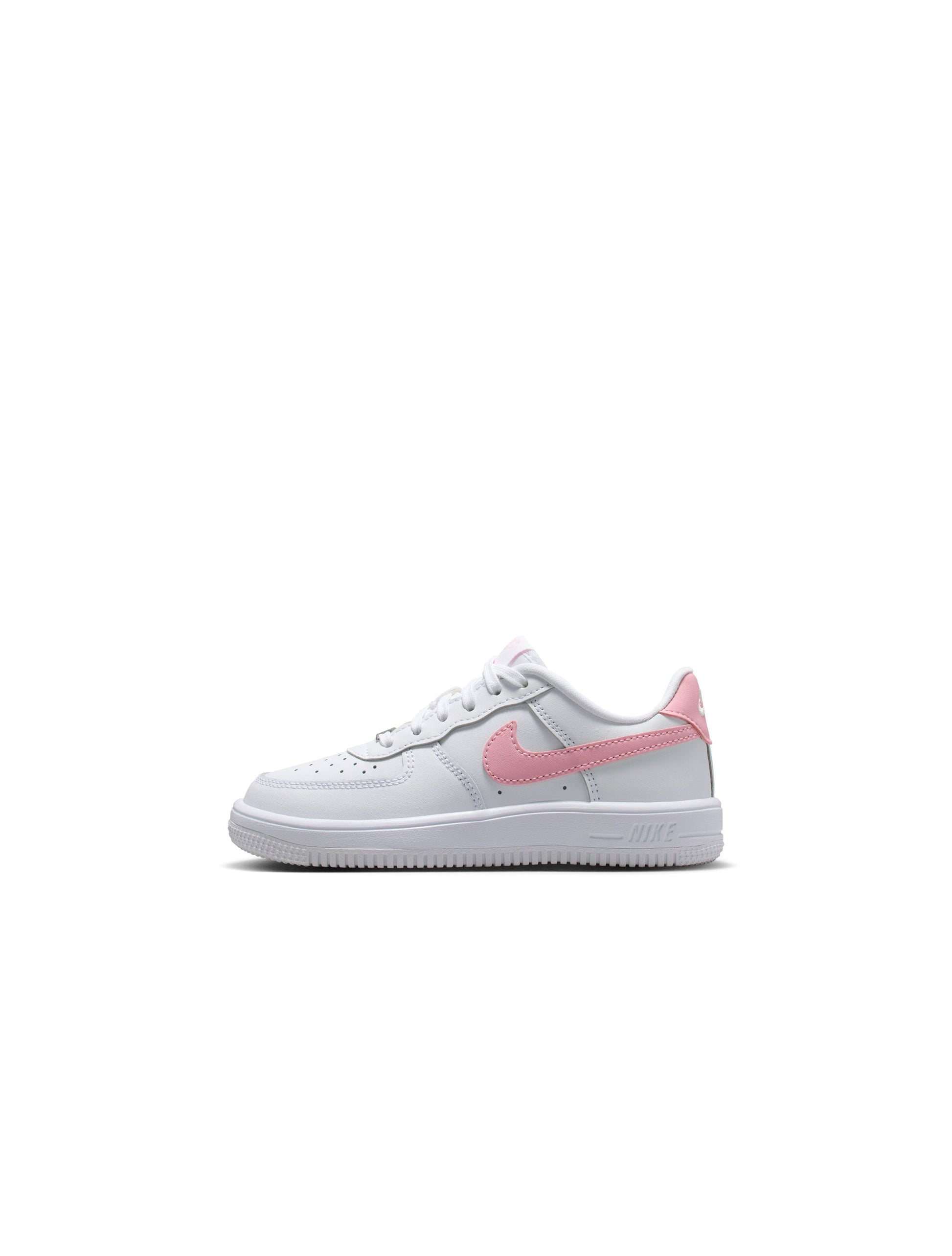 Nike (PS) Force 1 Low - White/Soft Pink Denim Exchange