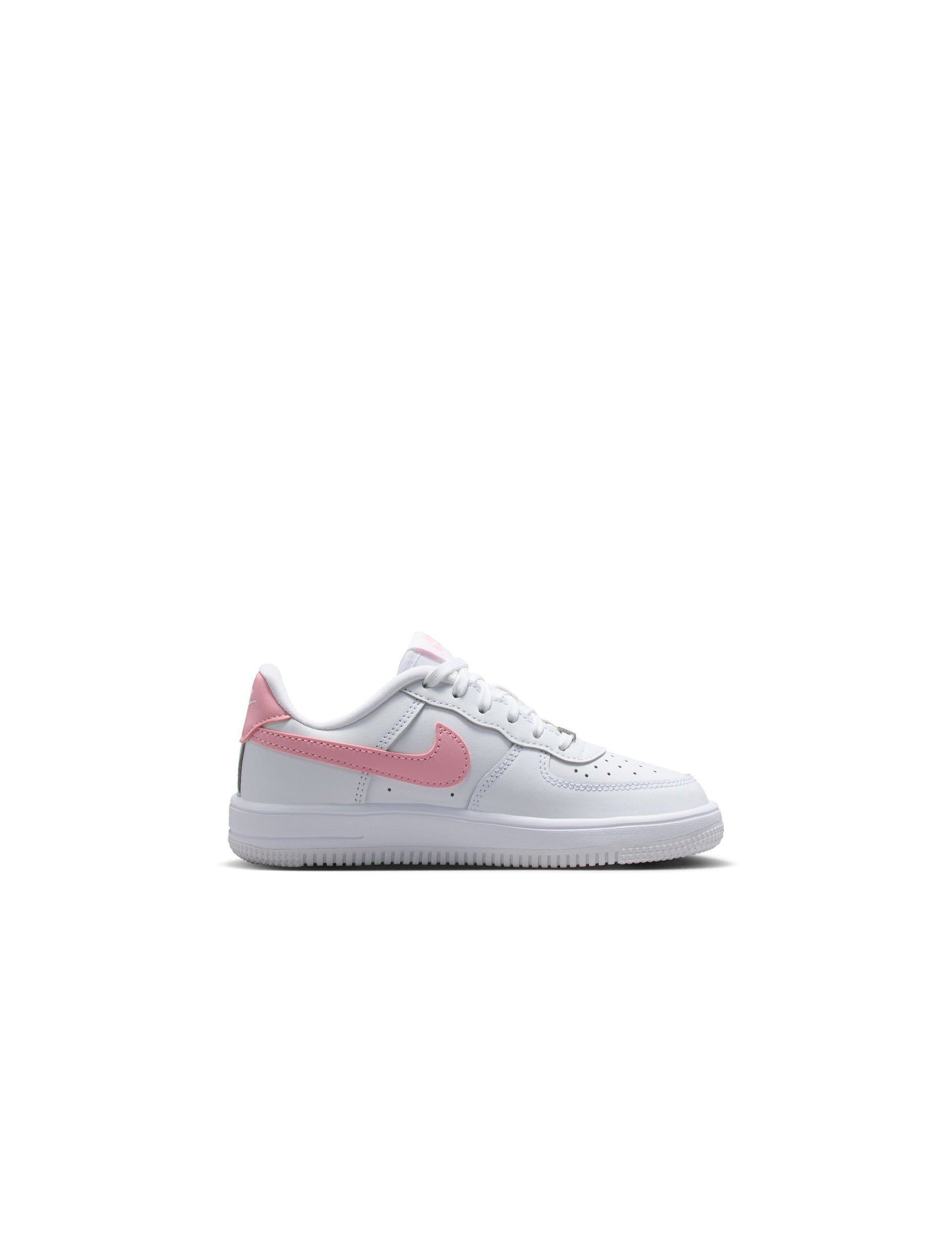 Nike (PS) Force 1 Low - White/Soft Pink Denim Exchange
