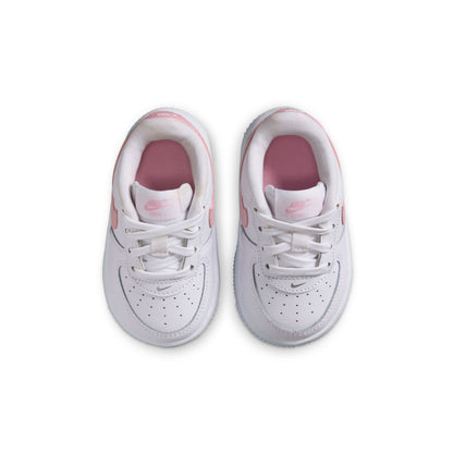 Nike (TD) Force 1 Low - White/Soft Pink Denim Exchange