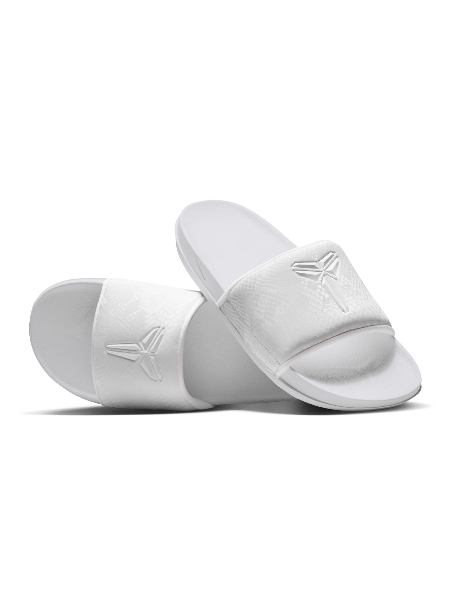 Nike Mens Kobe Offcourt Slides - White Denim Exchange