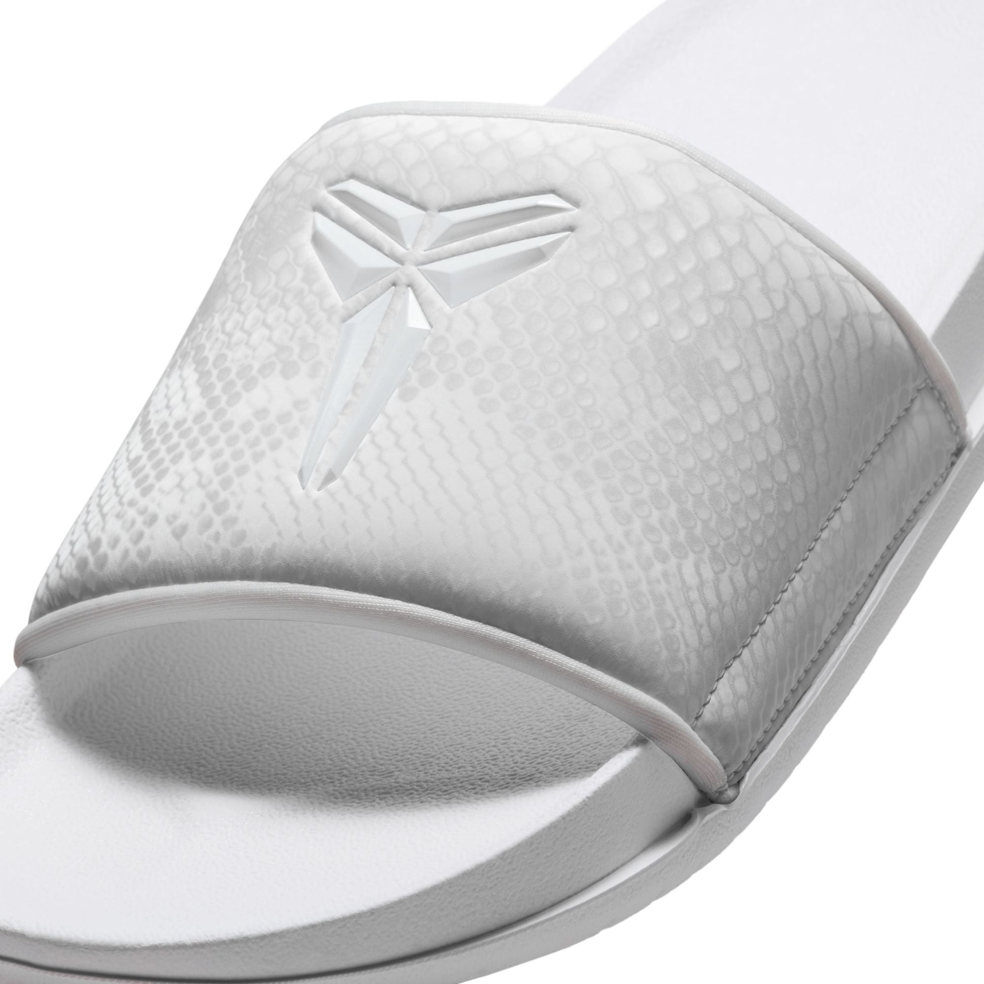 Nike Mens Kobe Offcourt Slides - White Denim Exchange