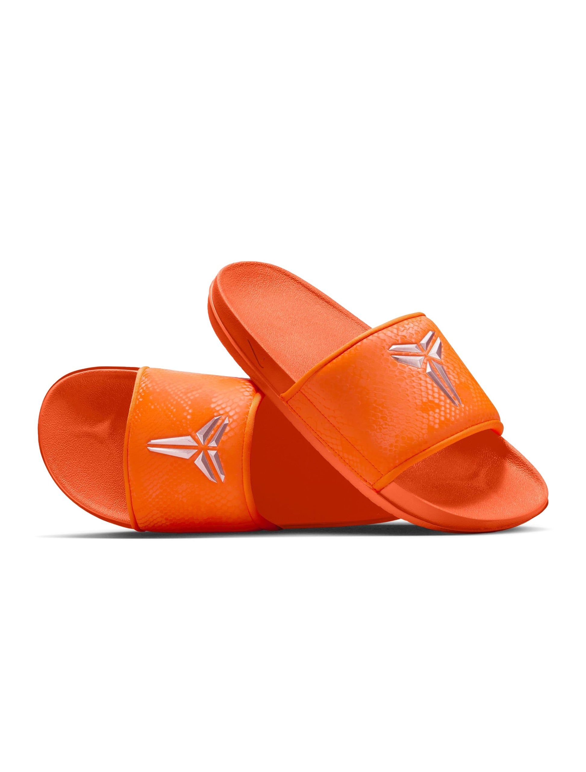 Nike Mens Kobe Offcourt Slides - Safety Orange Denim Exchange