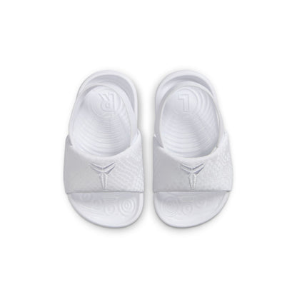 Nike (TD) Kobe Kawa Slide - White Denim Exchange