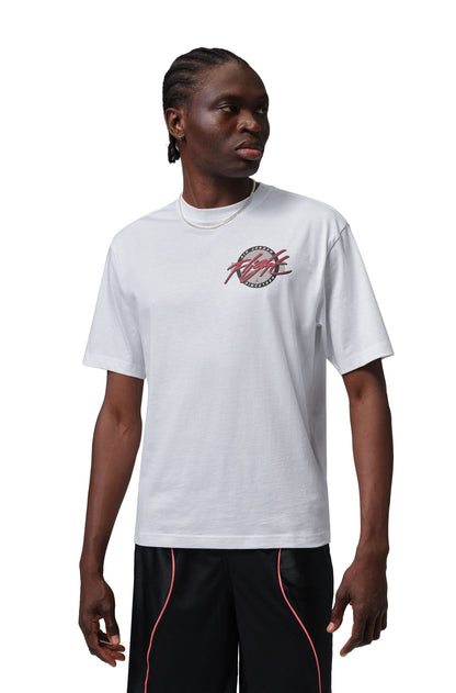 Air Jordan Mens Flight Tee - White Denim Exchange