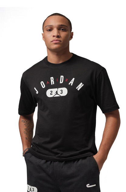 Air Jordan Mens Jordan Tee - Black/White Denim Exchange
