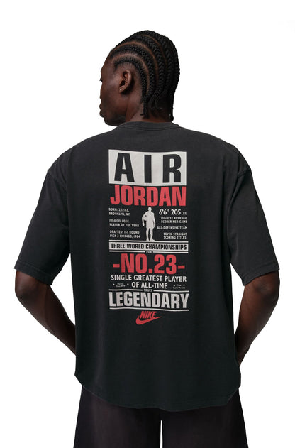 Air Jordan Mens Flight Tee - Black Denim Exchange
