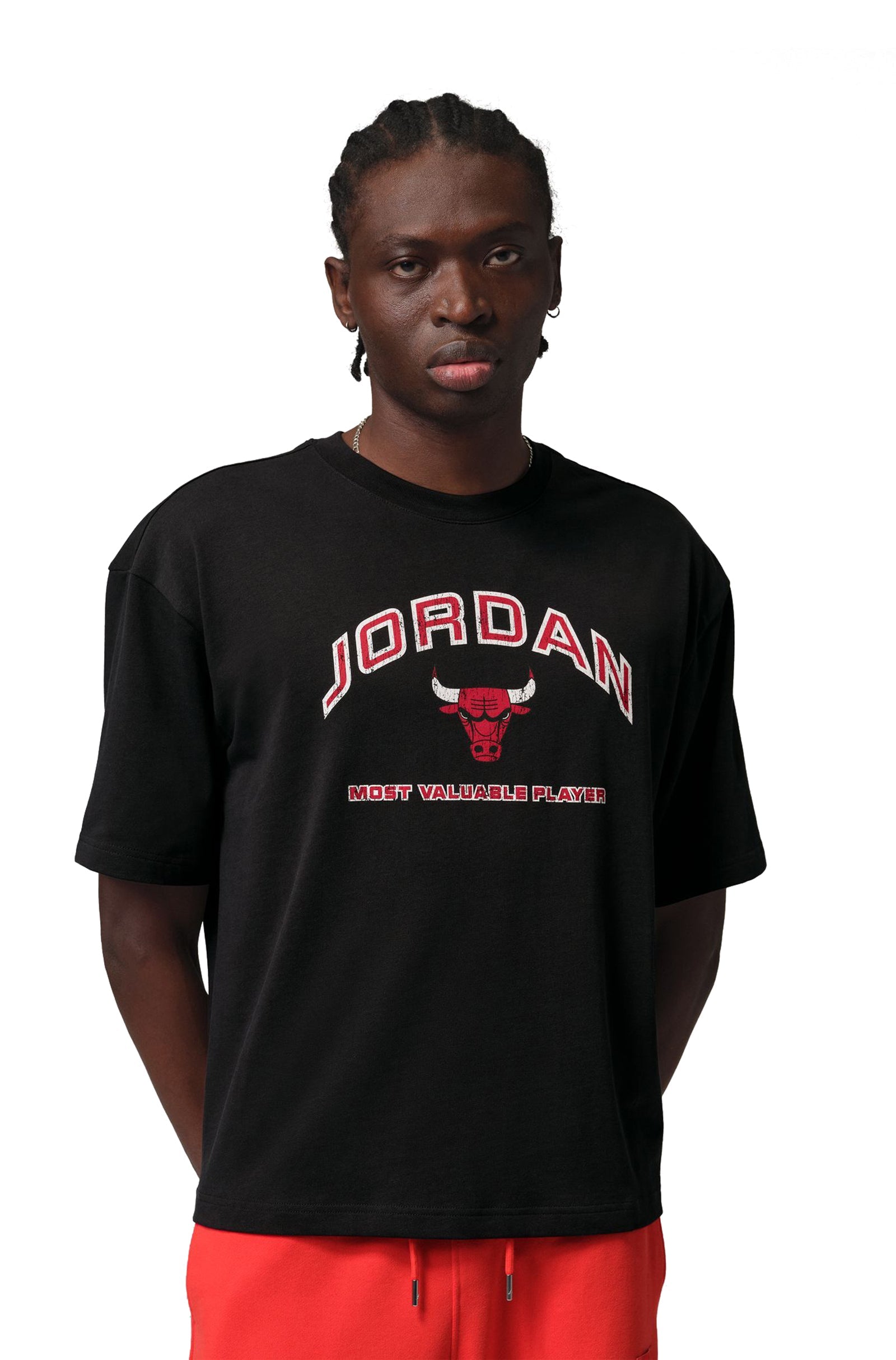 Air Jordan Mens MVP Tee - Black Denim Exchange