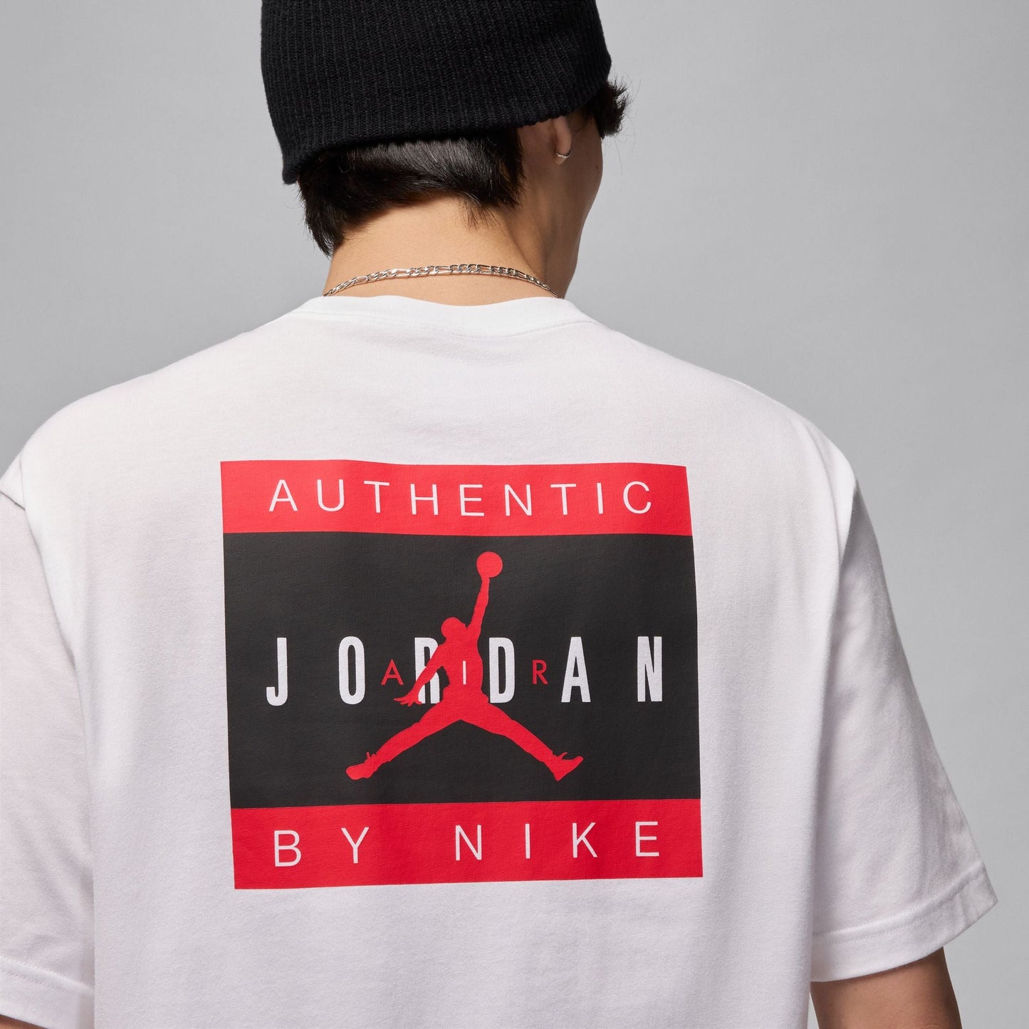 Air Jordan Mens Brand Tee - White Denim Exchange