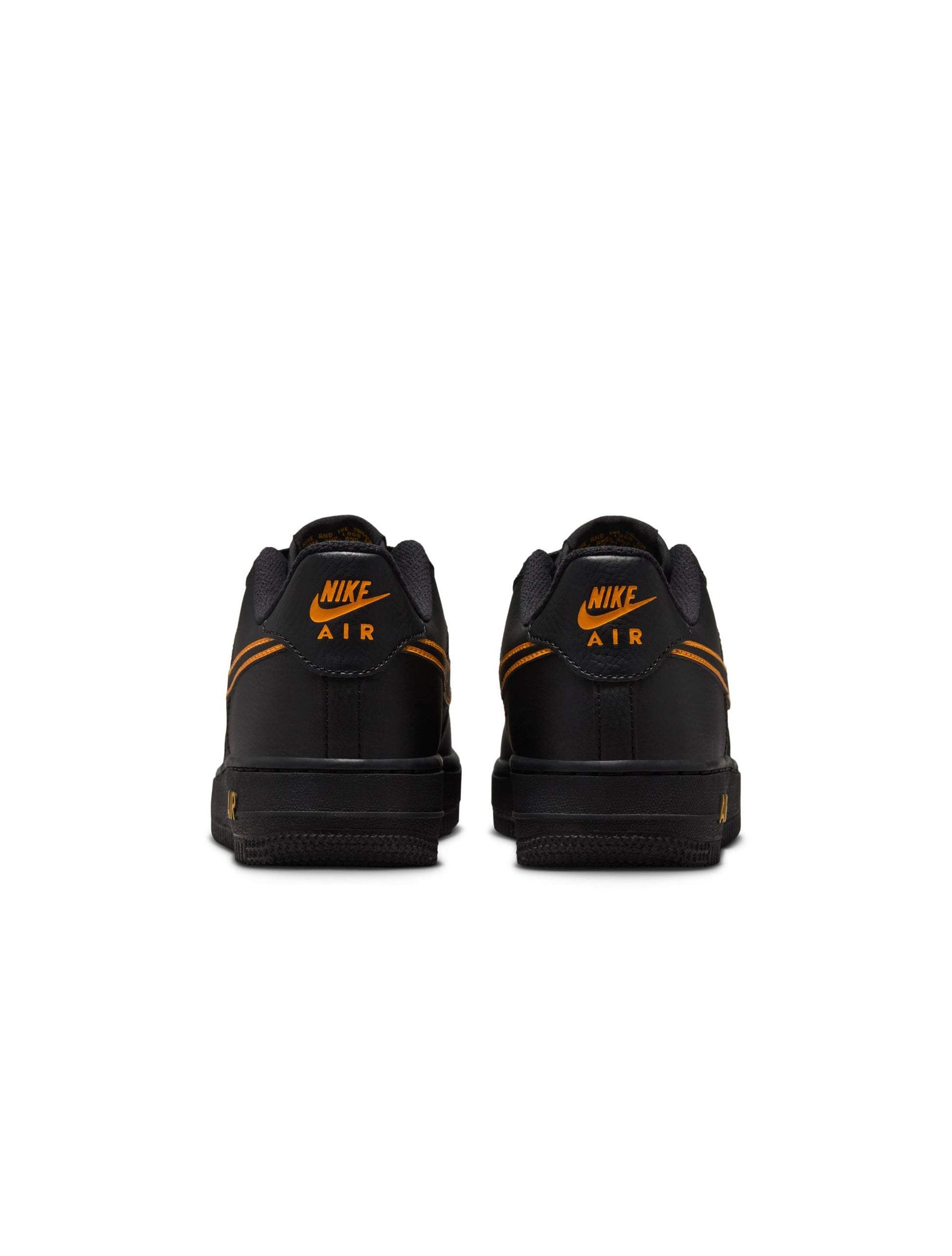 Nike Big Kids Air Force 1 - Black/Sundial Denim Exchange