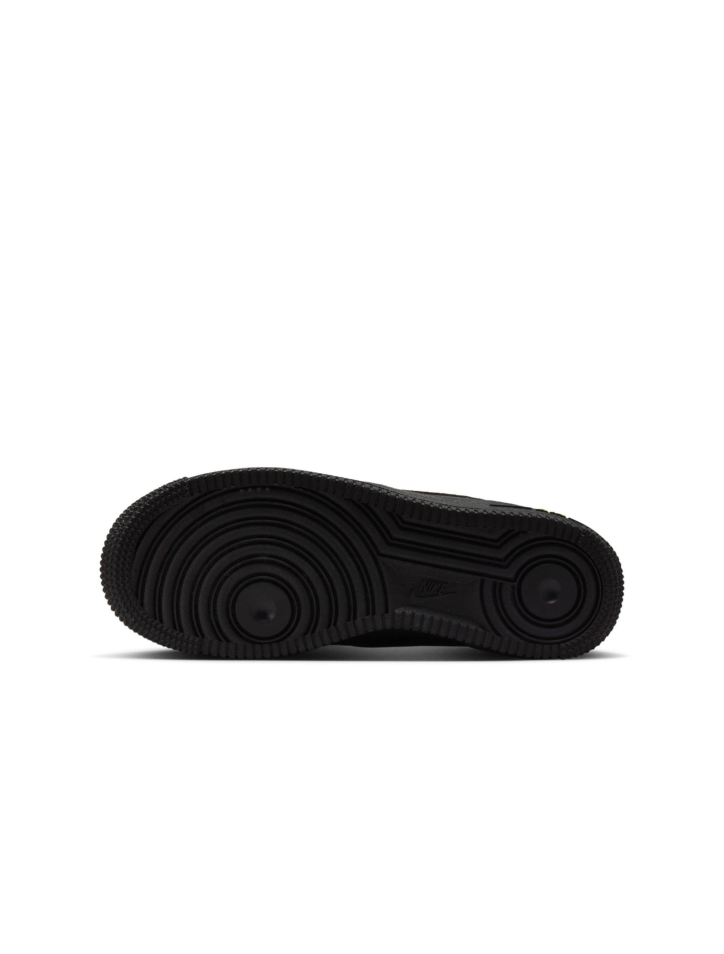 Nike Big Kids Air Force 1 - Black/Sundial Denim Exchange