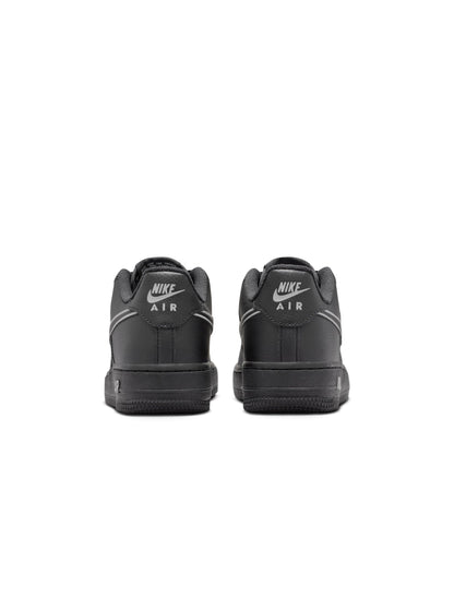 Nike Big Kids Air Force 1 - Black/Light Smoke Grey Denim Exchange
