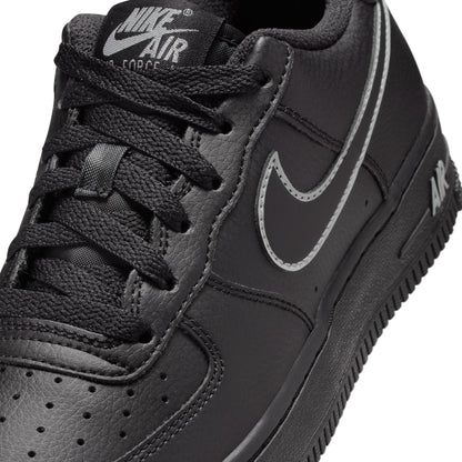 Nike Big Kids Air Force 1 - Black/Light Smoke Grey Denim Exchange