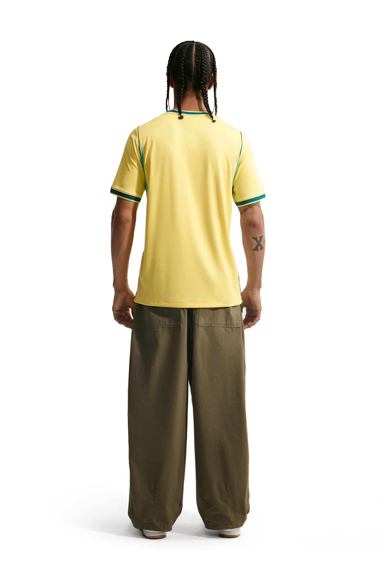 Nike Mens Brazil 2026 Home Jersey - Yellow Denim Exchange