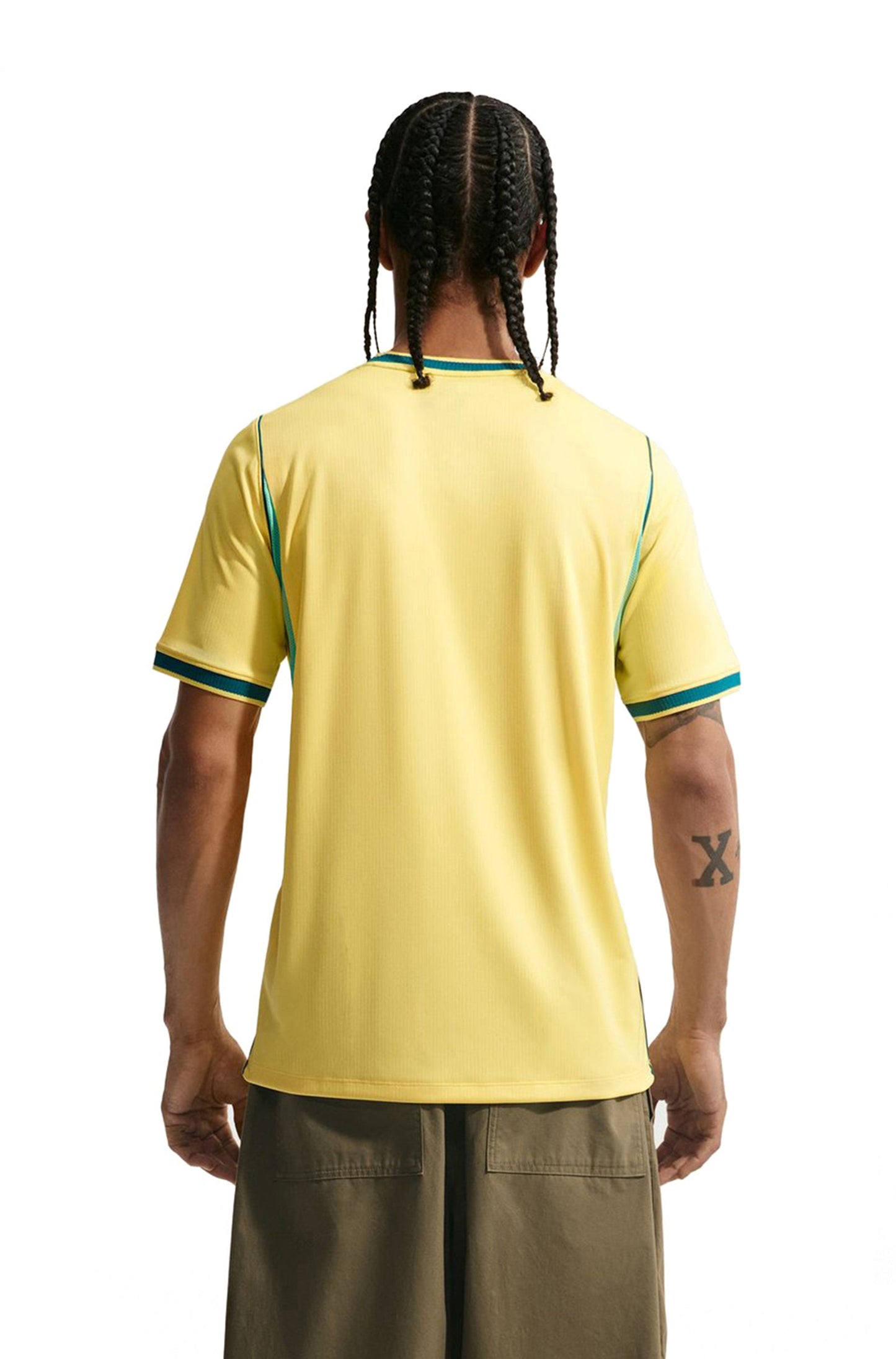 Nike Mens Brazil 2026 Home Jersey - Yellow Denim Exchange